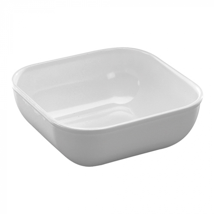 Waca - Schüssel 20x20x7,5cmh weiß